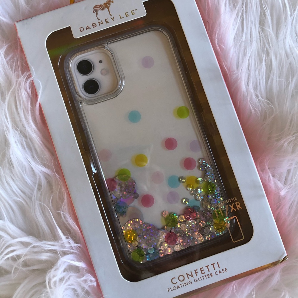 Dabney Lee iPhone 11 / XR Confetti Glitter Case